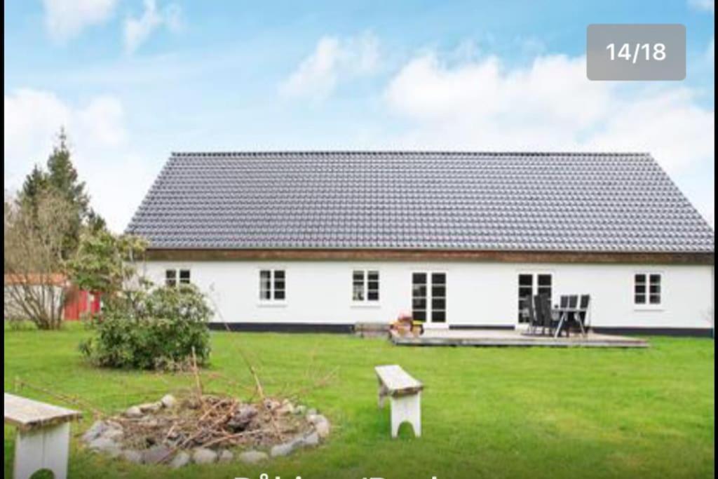 Dejligt Stort Hus Med Spa Ålbæk Kültér fotó