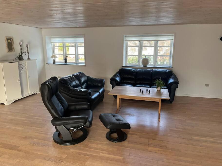 Dejligt Stort Hus Med Spa Ålbæk Kültér fotó