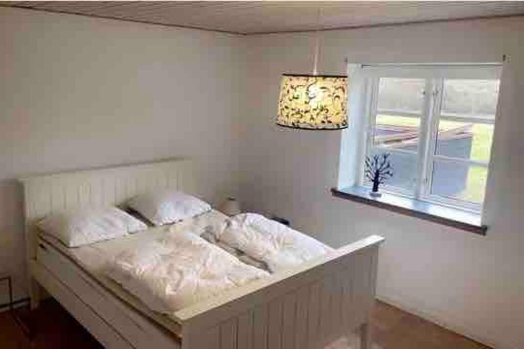 Dejligt Stort Hus Med Spa Ålbæk Kültér fotó